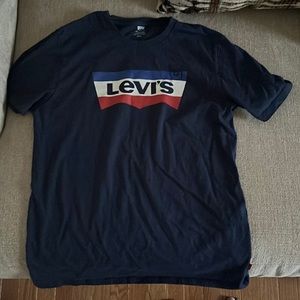 Levi’s Navy Blue Crew Neck w/ Logo (Size: Men’s S)